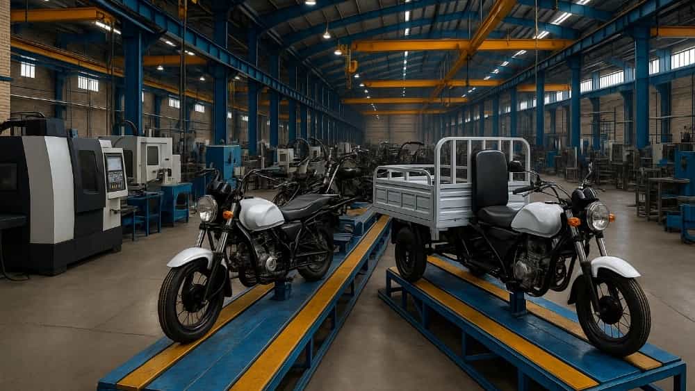 Endüstri ve iş dünyasında üç tekerlek motorunun uygulamalarını ve türlerini araştırmak